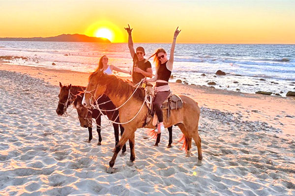  Sunset Horseback Riding Excursion Puerto Vallarta