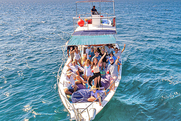 Beach Day on a Boat in Puerto Vallarta